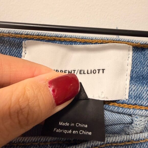 Current/Elliott The Scooped Ruby Crop Jean size 26 - Picture 9 of 13